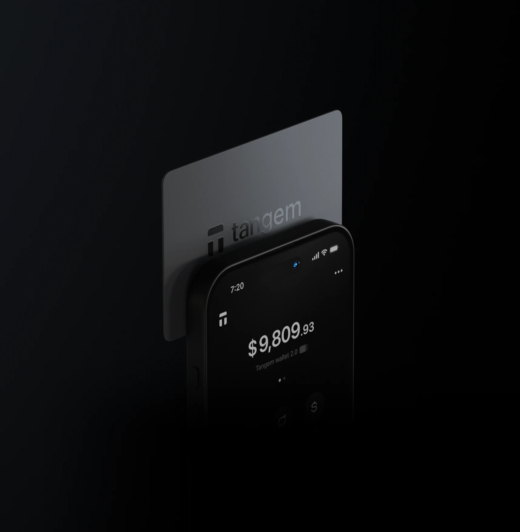 Tangem card hardware wallet